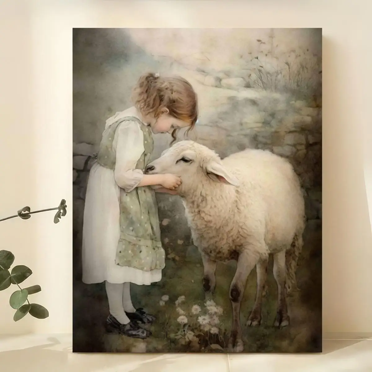 

Печать на холсте FajerminArt овечки