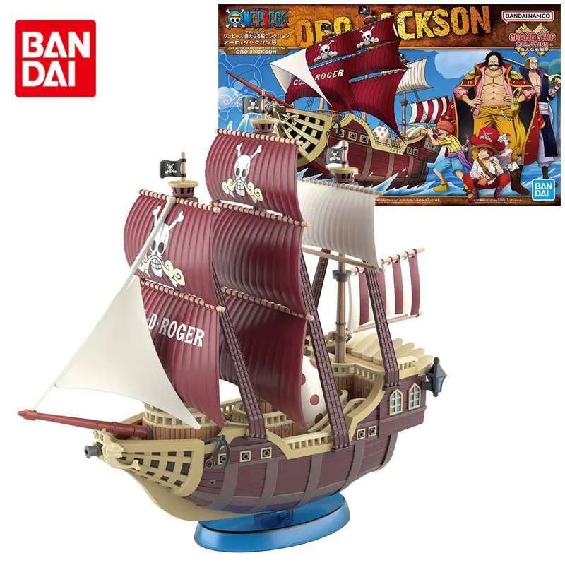 

Bandai Original Anime ONE PIECE Great Ship Collection Oro Jackson Action Figure Assembly Model Toys Gifts for Children Ornament