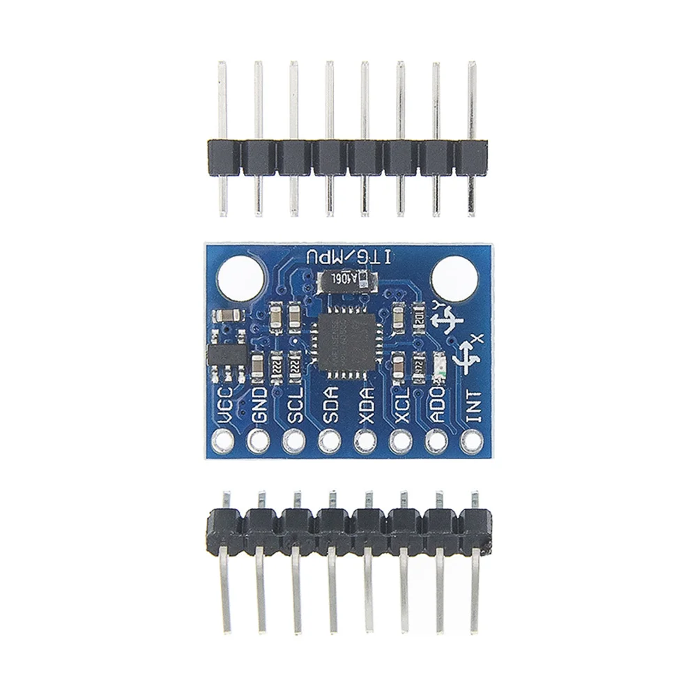 

3pcs GY-521 MPU-6050 MPU6050 3 Axis Accelerometer Gyroscope Module 16 Bit AD Converter Data Output IIC I2C for Arduino