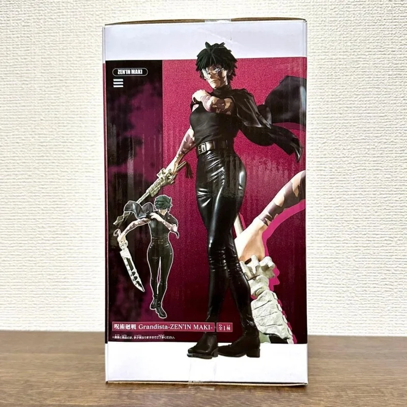 Фото Коллекционная фигурка Banpresto Grandista Gros Jujutsu Kaisen III: Culling Game Zen'In Maki, ПВХ, 26 см, аниме-фигурка, модель, игрушка №5