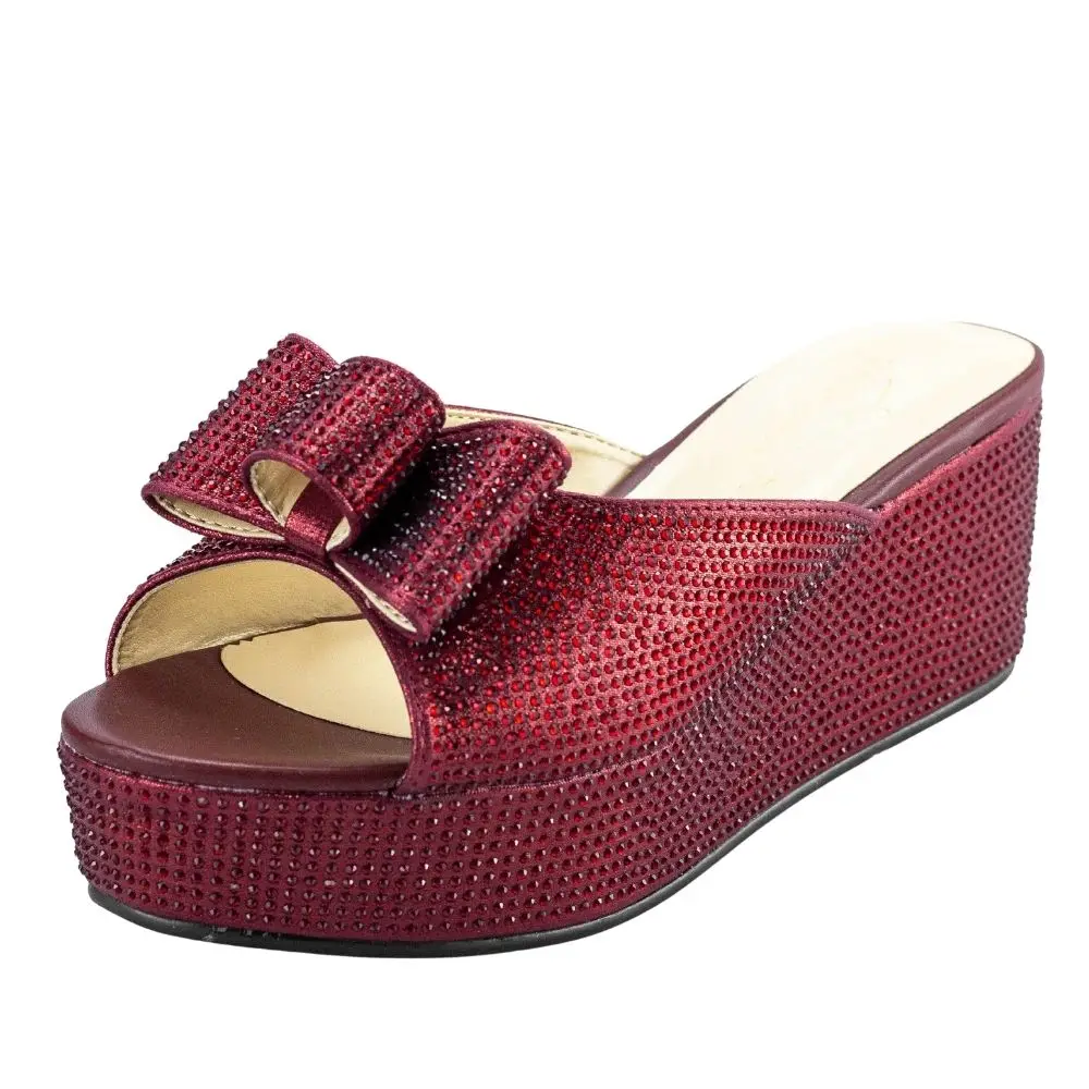 Summer Women Slippers Plus Size 42 Wedge Heels Shoes Wedge Fashion Comfortable Slipper NEW Heel Shoes Woman Female Slippers Hot