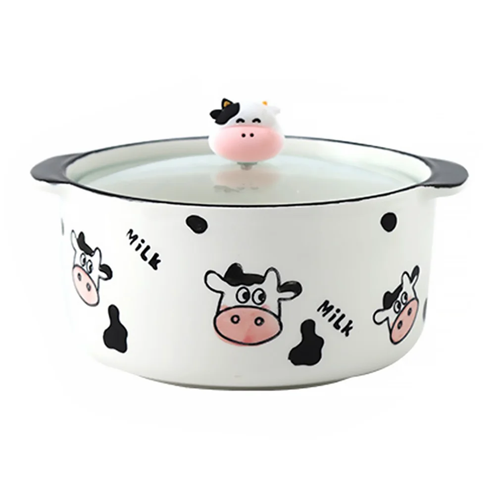 

Bowl Bowls Ceramic Soup Noodle Serving Pottery Ice Microwavable Lidscontainers Cereal Cream Salad Ramen Dessert Miso Breakfast
