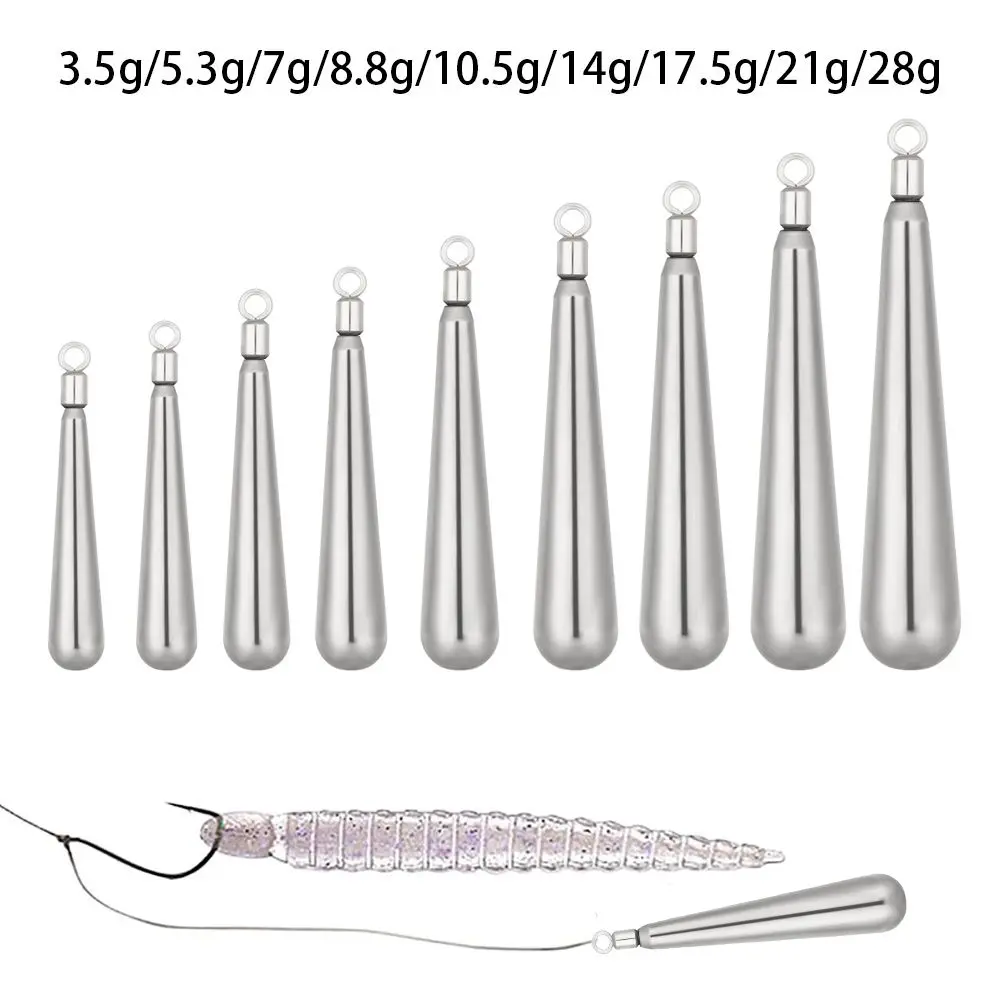 

3.5g-28g Weights Additional Weight Quick Release Casting Sinker Line Sinkers Hook Connector Fishing Tungsten fall