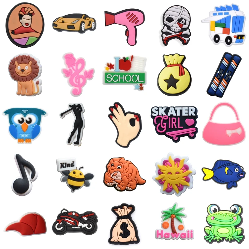 

Shoes Accessories Boy Men Women Charm Set Jeans Packs Para Pins Shoe Charms Decorations for Crocs Wholesale Bulk Girl Kids Gifts