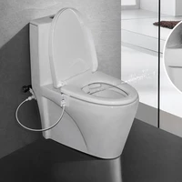 new style non electric bathroom smart mechanical bidet toilet seat fresh water nozzle single sprinkler gynecological washing gun