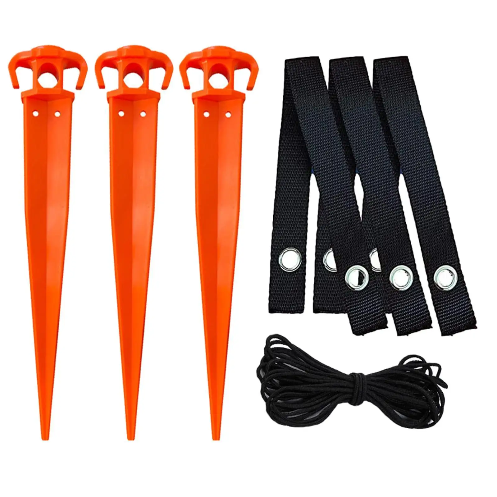 

Plastic Garden Stakes Nails for Plant Support Fixation Tree Staking Farm Tool Protects Against Wind