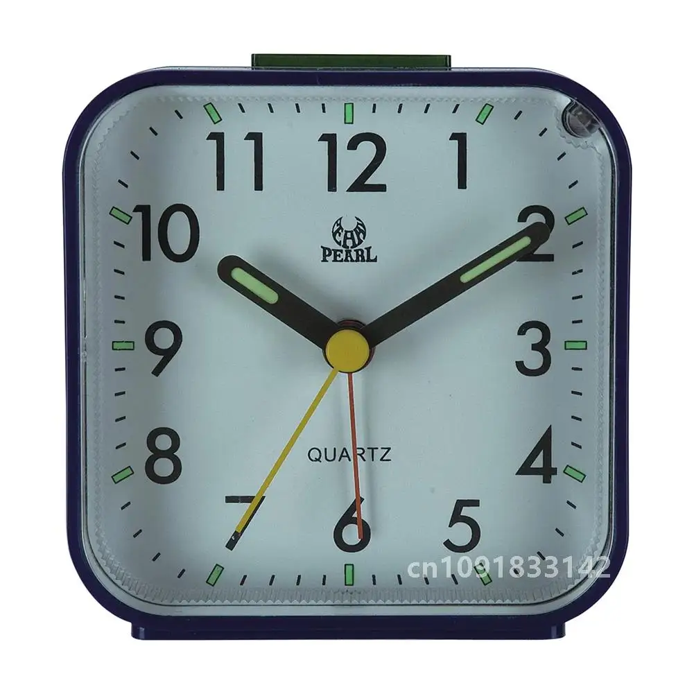Портативный квадратный светящийся цифровой будильник модный тихий не тикающий
