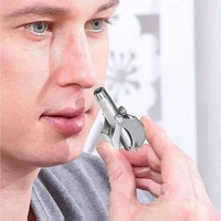 mens nose hair trimmer stainless steel manual trimmer suitable for nose hair razor washable portable nose hair trimmer
