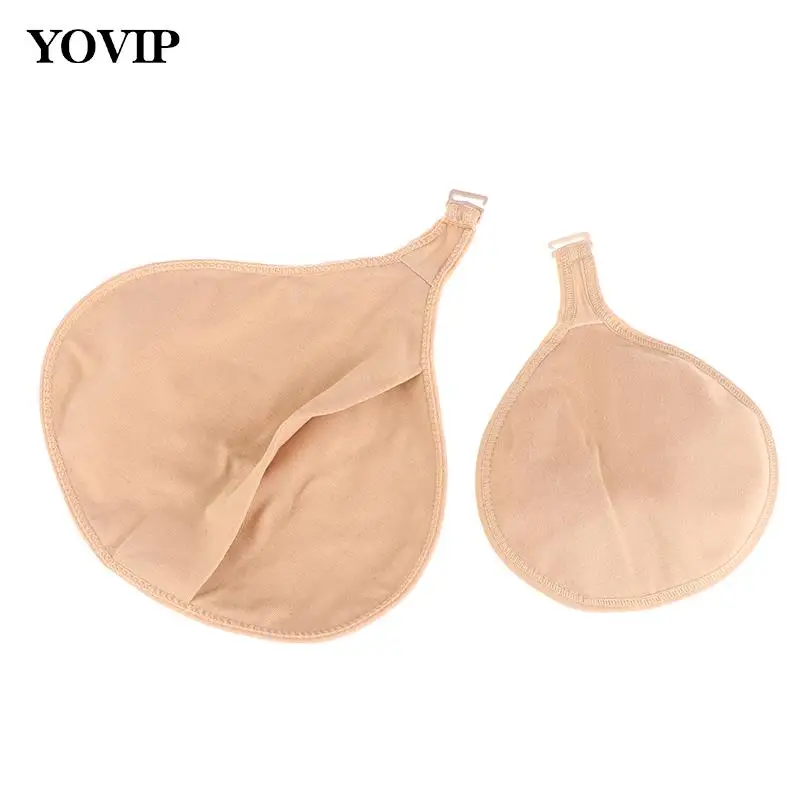 

Мягкий дышащий портативный защитный Карманный чехол для протеза груди с крючком хлопковый защитный чехол для мастэктомии