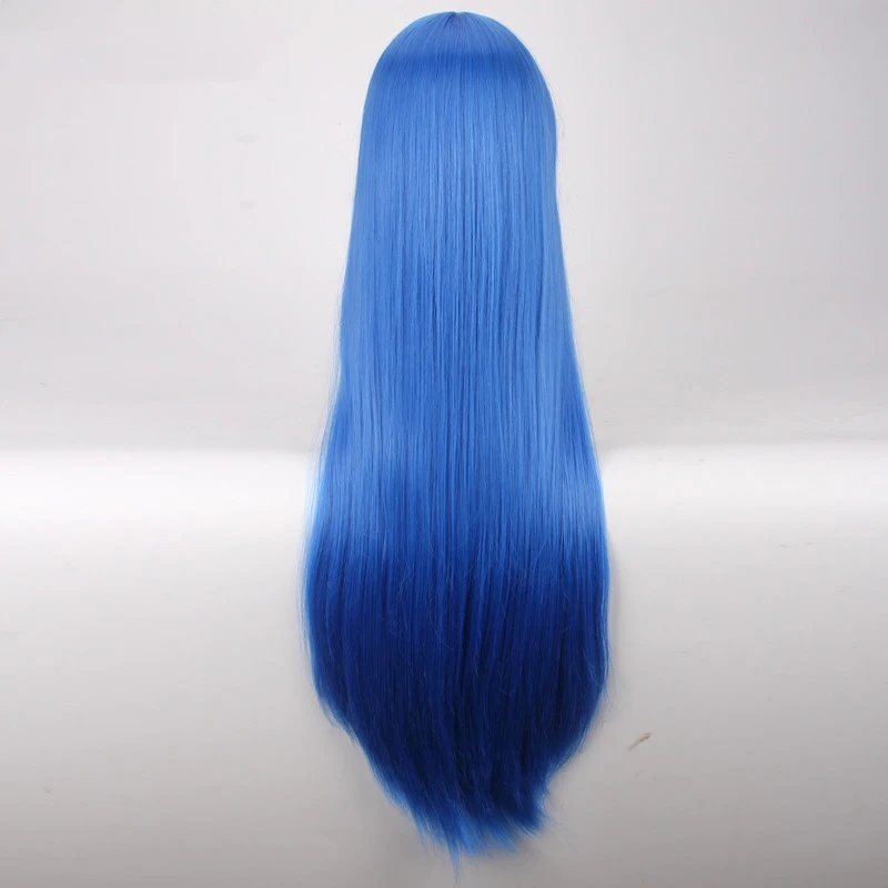 Женский парик для косплея Венди марвелл из аниме Фея хвост синие длинные прямые