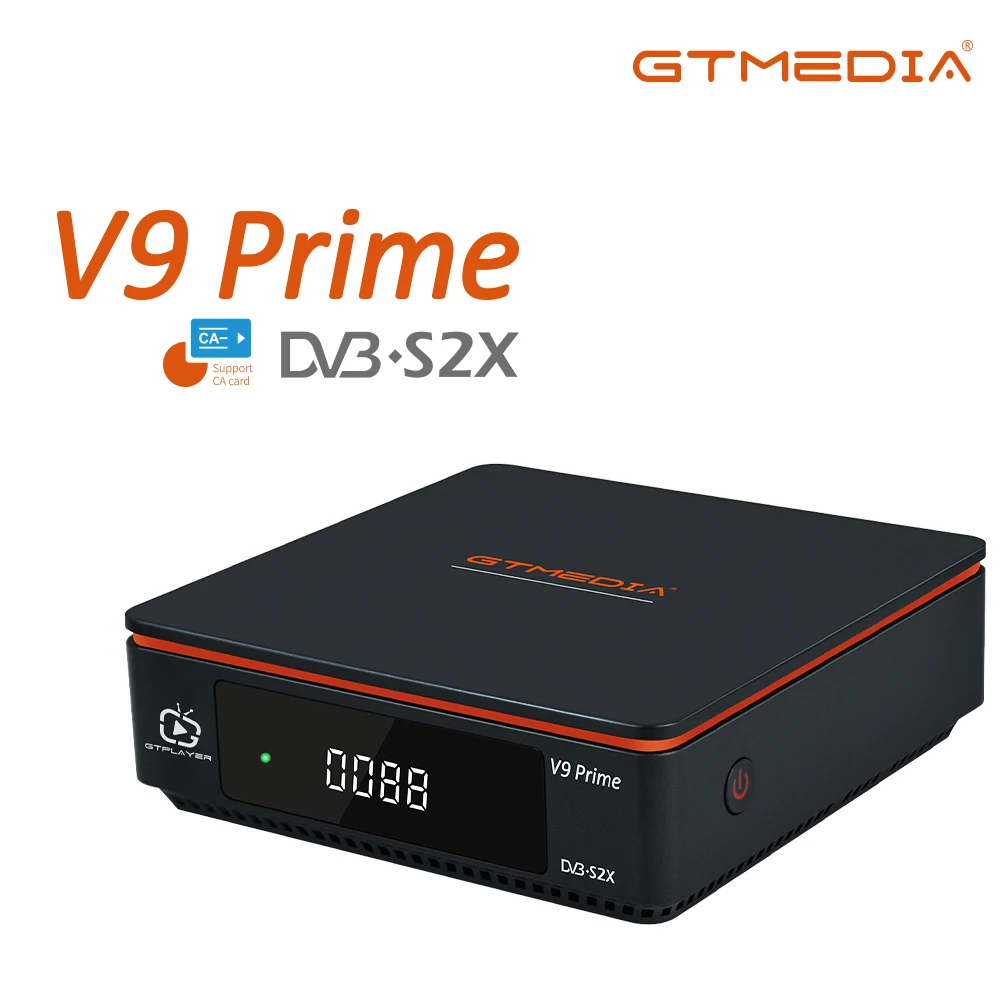 GTMEDIA V9 Prime DVB-S/S2/S2X спутниковый ресивер H.265 HEVC 10 бит 1080P FHD MARS/ECAM/LACAM/CCAM/M3U/CS/IKS AVS+ VCM/ACM TV