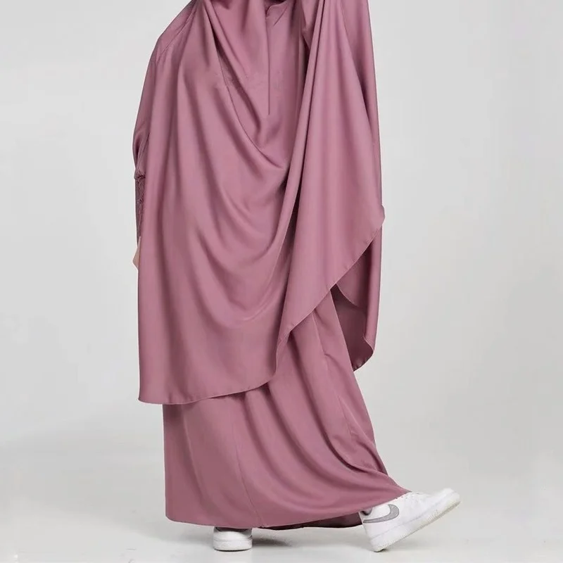 Мусульманская молитвенная одежда Nida подходящая Niaqb Jilbab скромная абайя химар с
