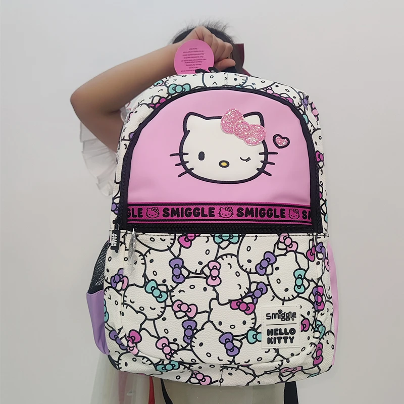 Новые австралийские школьные сумки Smiggle рюкзак Hello Kitty сумка для ланча бутылка