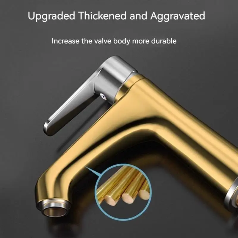 Смеситель с одним отверстием для ванной комнаты