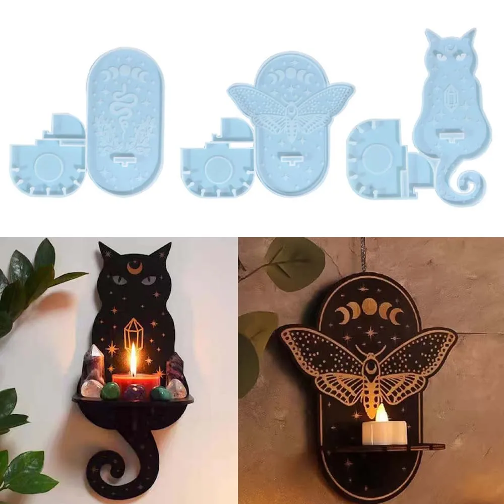 Epoxy Resin Mold Wall Hanging Silicone Casting Mould For Diy Art Craft Home Table Decoration Tool