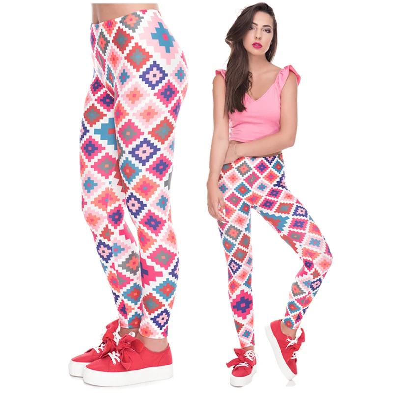 

Women Funny Patterns Printed Fitness Leggings Indoor Yoga Sport Pant Outdoor Versatile Pants Cheap Price