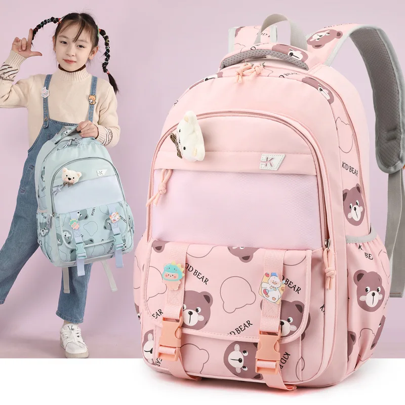 children School Bags For girls Kids backpack orthopedic school Backpack Primary Schoolbag book bag travel mochila infantil 2023