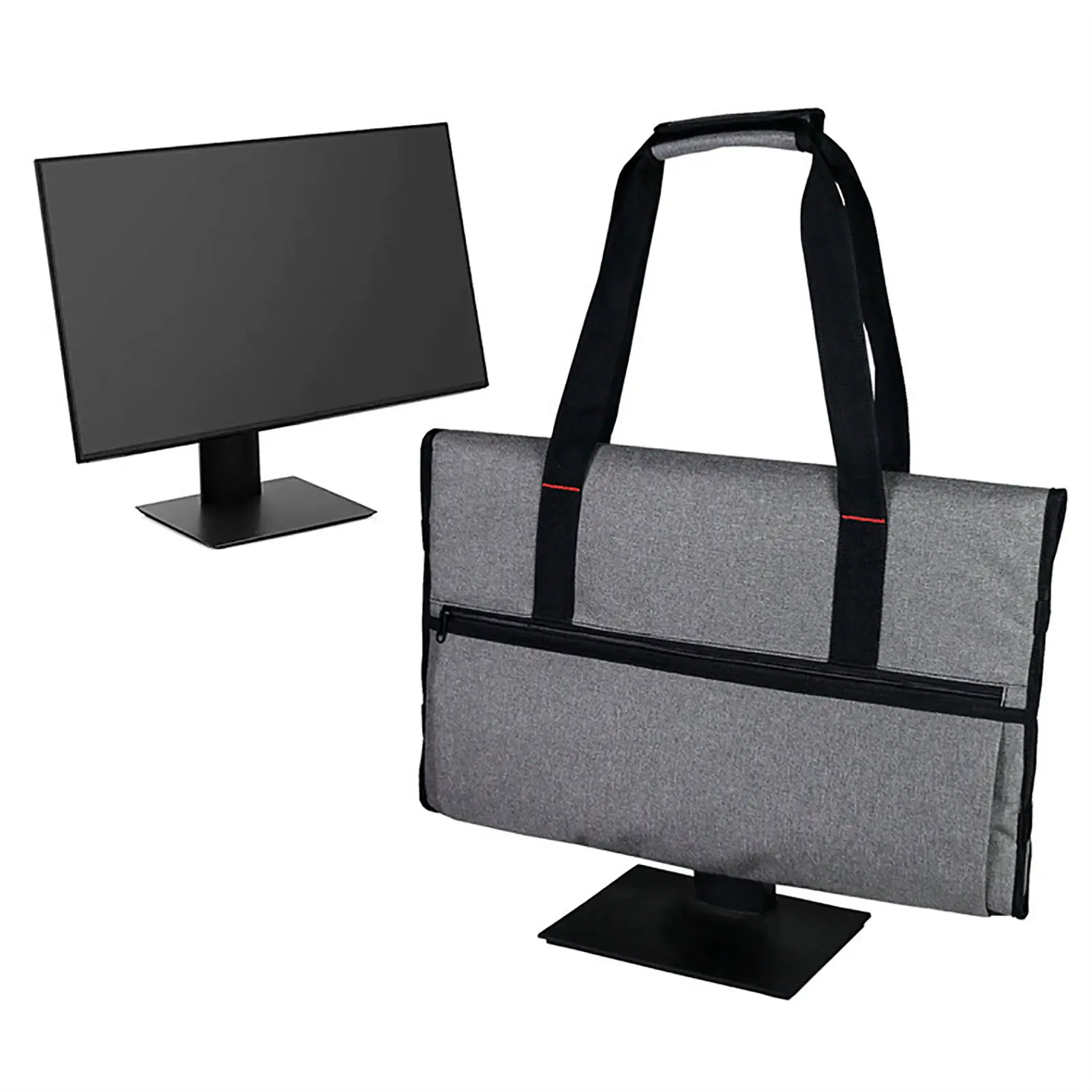 

Computer Monitor Dustproof Computer Desktop Dust Cover 20-24 Inch Dustproof Protect Sheath Portable Travel Carrying Bag Handbag