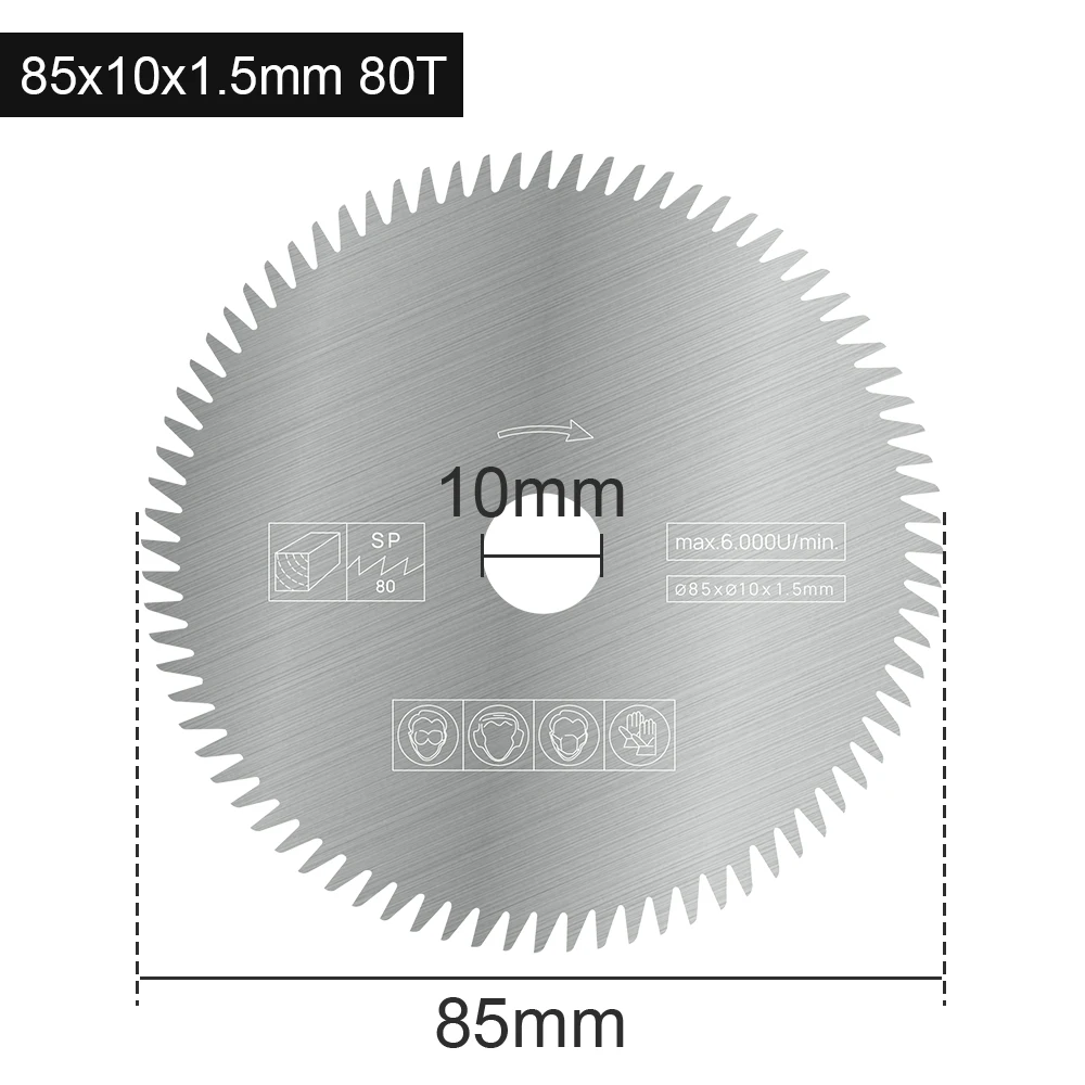 

Диски циркулярные XCAN 85x10/15 мм 80T для дерева и металла