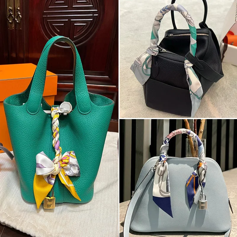 Рисунок 6 - 100% саржевый шелковый шарф для мужчин и женщин