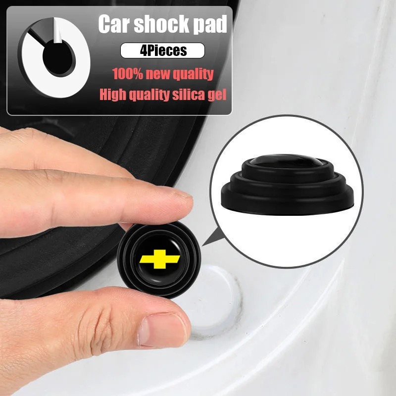 

Car Door Shock Absorber Silicone Pad Sticker for Chevrolet Cruze Captiva Corsa Equinox Spark Camaro Lacetti Malibu Accessories
