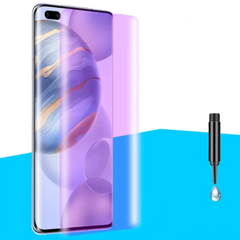 

For Hauwei Honor 70 60 SE 50 30 Pro Plus 3D Anti Blue UV Glass Screen Protector for Huawei Honor 70Pro Protective Tempered Glass