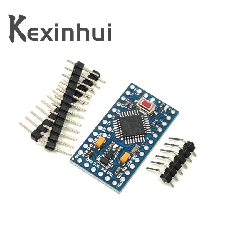 1 шт. Pro mini Atmega328P Pro Mini 328 Mini ATMEGA328 3,3 V 8MHz 5V 16Mhz для Arduino совместимый Nano CP2102 FT232RL