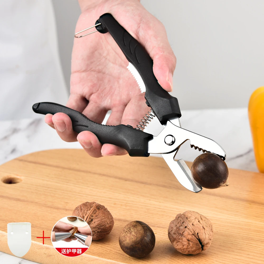 

Многофункциональный щипцы для каштана, щипцы для орехов, щипцы для чистки орехов, щипцы для орехов, кухонные гаджеты «сделай сам»