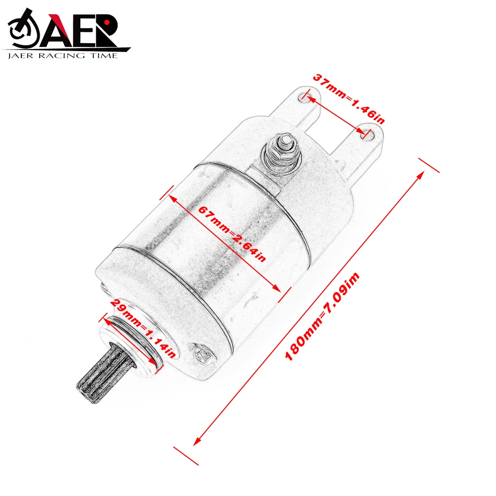 94800100 Стартер для Malaguti X3M 125cc Enduro Supermotard Madison 250 Password 250cc Italjet Jupiter R 19040191 А0