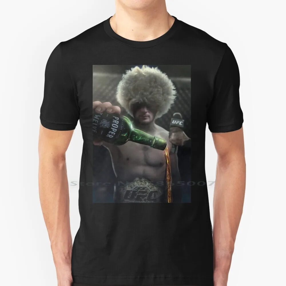 

Классическая футболка для виски Khabib Nurmagomedov Epic Conor Mcgregor 12, 100% хлопок Khabib Nurmagomedov Epic Conor Mcgregor