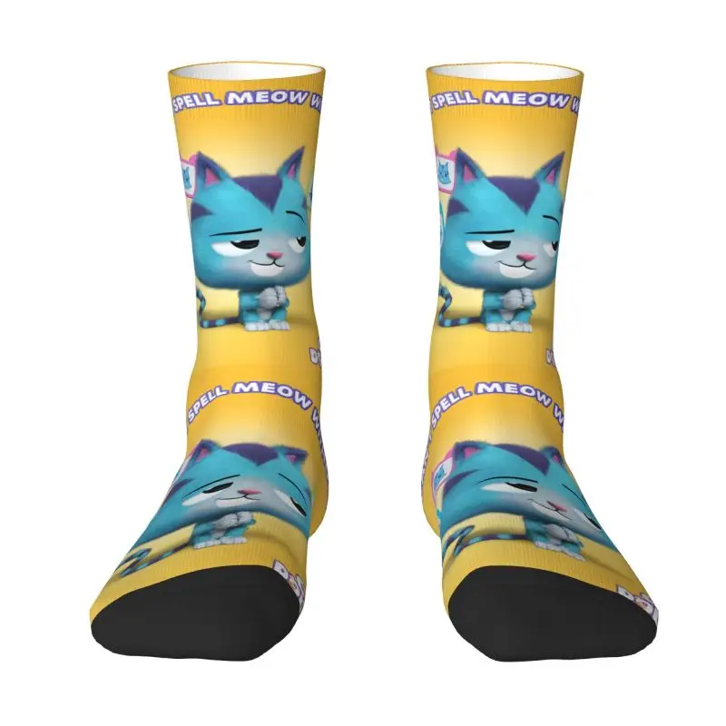 

Harajuku Gabbys Dollhouse Gabby Cats Socks Women Men Warm 3D Printed Basketball Sports Socks