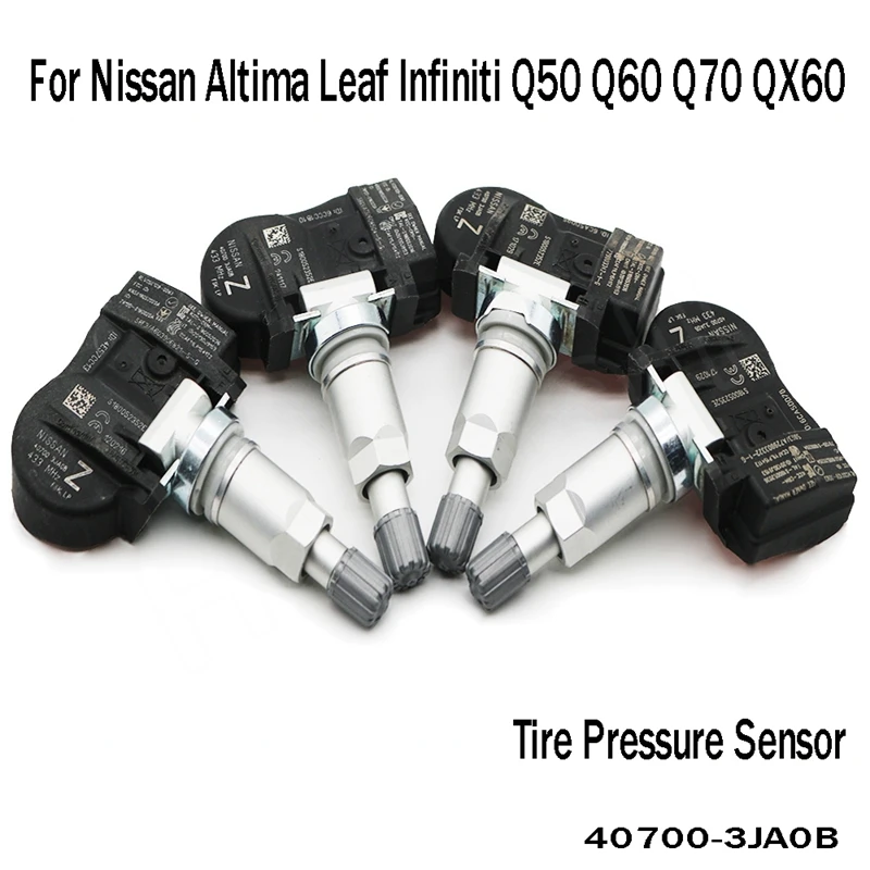 

Датчик давления в шинах 2 шт., TPMS 40700-3JA0B для Nissan Altima Leaf Infiniti Q50 Q60 Q70 QX60, система контроля давления в шинах