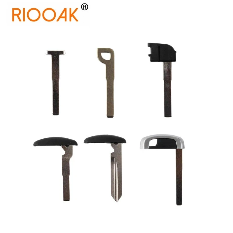 

5pcs Replacement Smart Remote Emergency Insert Key Blade for Ford Mondeo Escape Edge Focus MAX Fusion Mustang Lincoln MKC MKZ