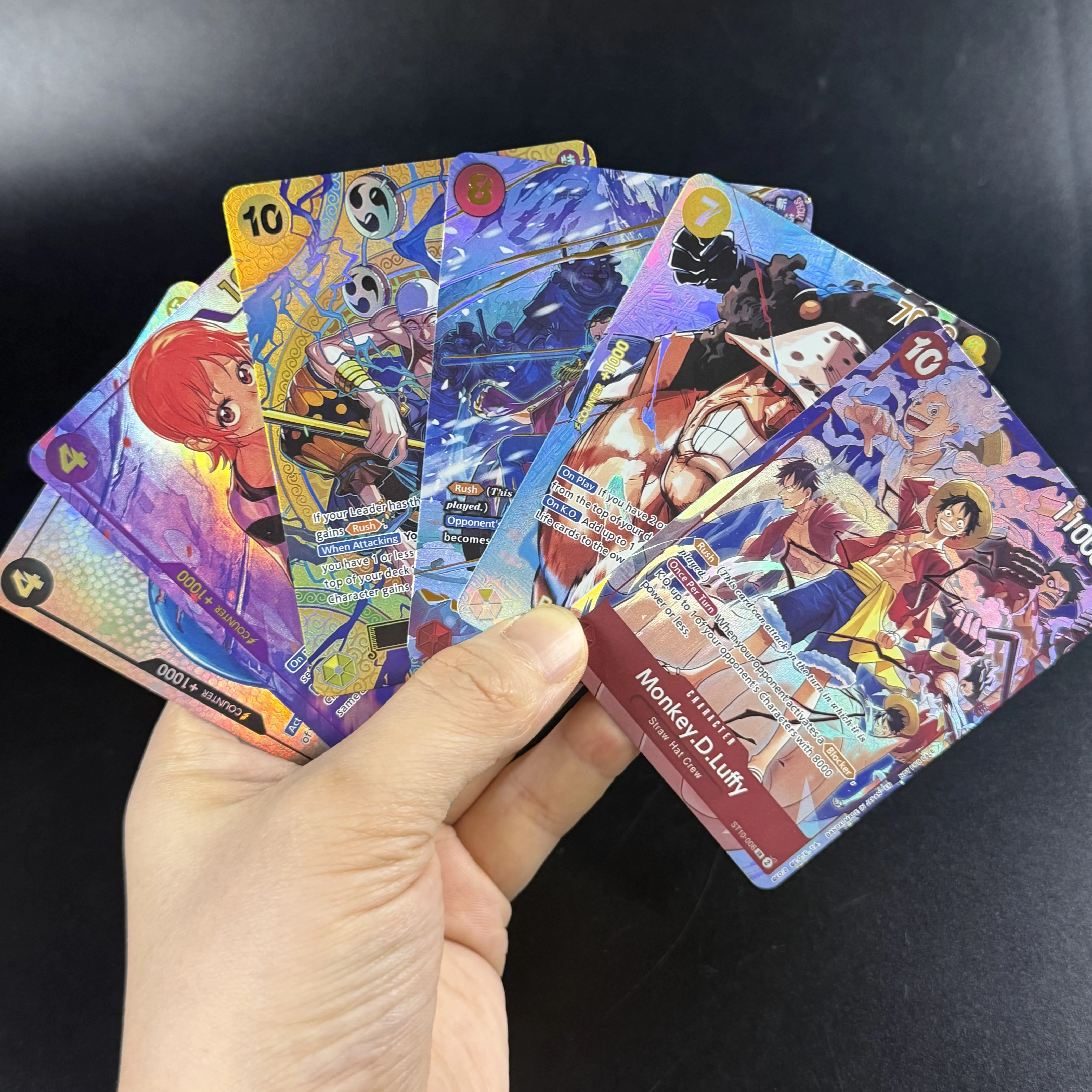 One Piece TCG OPCG EB Extra Booster SP Alt Art Holo Rare Set Laboon Mr.2 Enel Smoker Kuma 4x Playset Chase Premium Proxy Cards (art.: 3920dcff0ee26) - 3920dcff0ee26