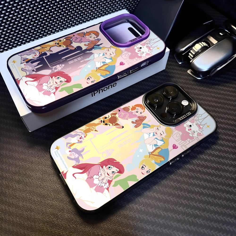 Чехол для телефона Disney Princess Castle Samsung Galaxy S25 S24 S23 S22 S21 S20 Note20 FE Ultra Plus 4G 5G матовый чехол