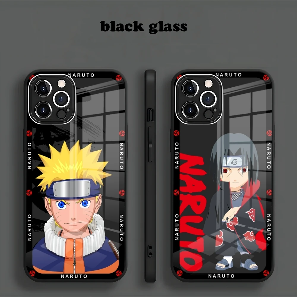 Аниме N-arutoe чехол для телефона новинка Iphone 15 14 13 12 11 Pro Max X XS XR 7 8 Plus 2020 SE стекло с