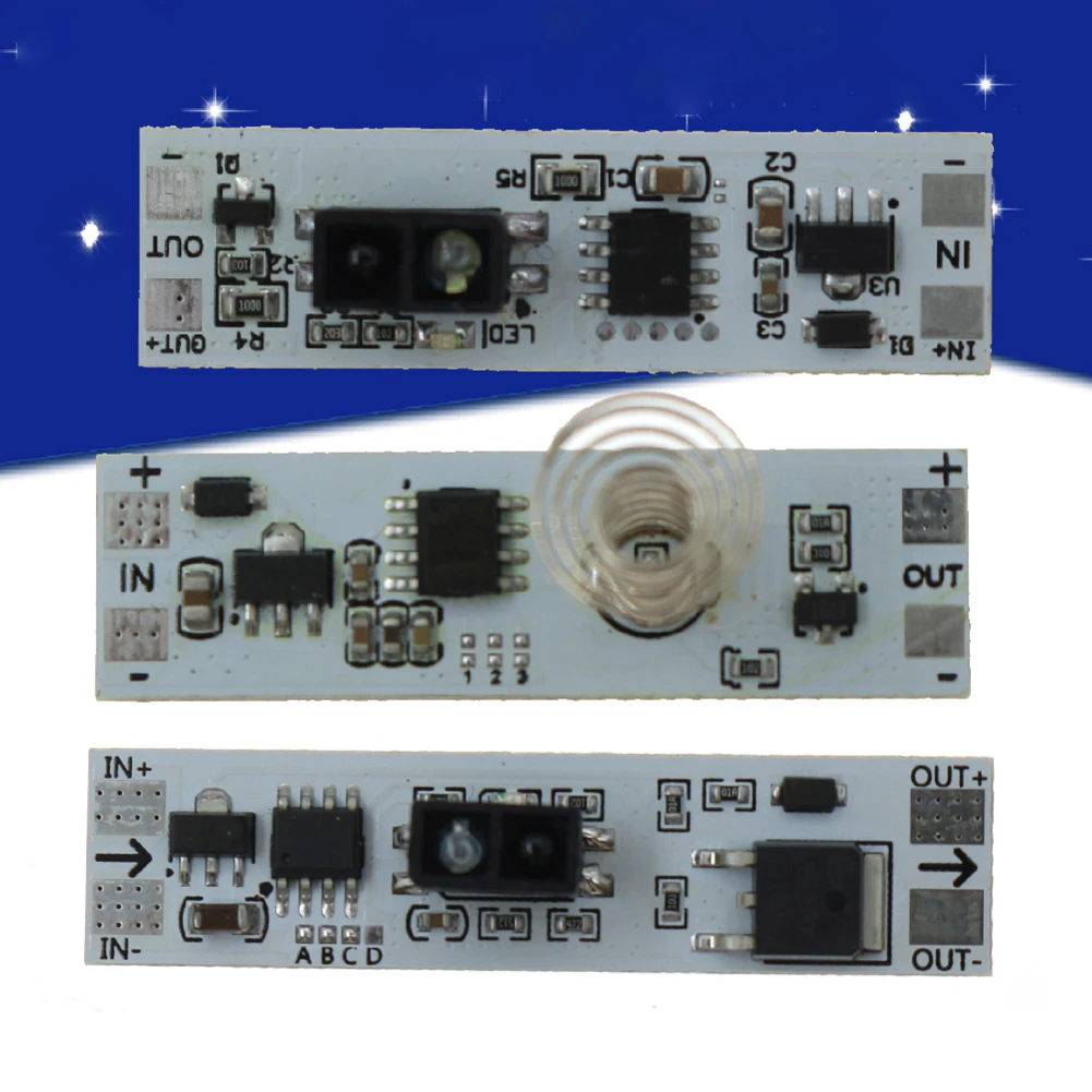 

Short Distance Scan Sensor Sweep Hand Sensor Switch Module 36W 3A Constant Voltage For Car Smart Home Compatible XK-GK-4010A