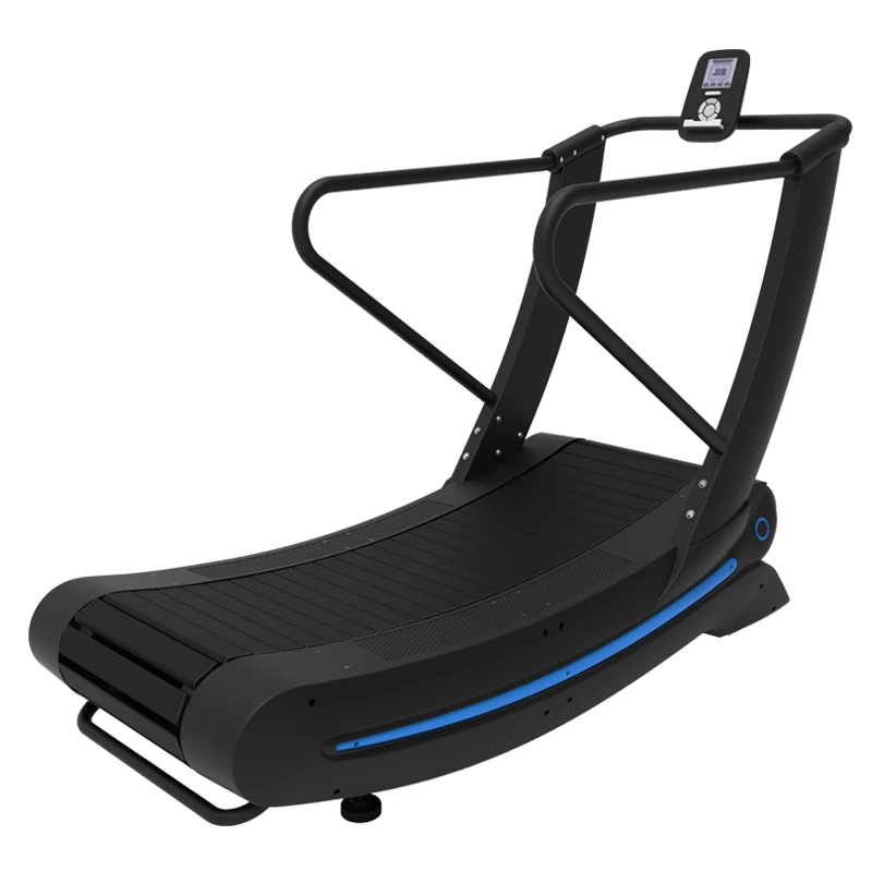 

High quality self power curved treadmill, air runner directly supplied by factory