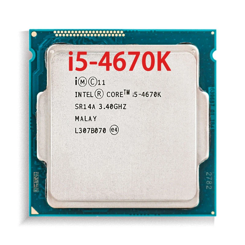 

Intel Core i5-4670K i5 4670K I5 4670 K 3.4 GHz Quad-Core Quad-Thread 84W 6M CPU Processor LGA 1150