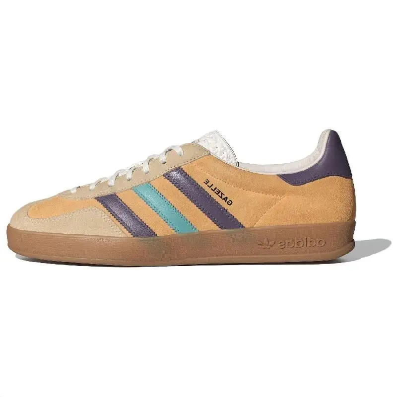 Кроссовки Adidas Gazelle Indoor Glow Orange Shadow Violet IG1636