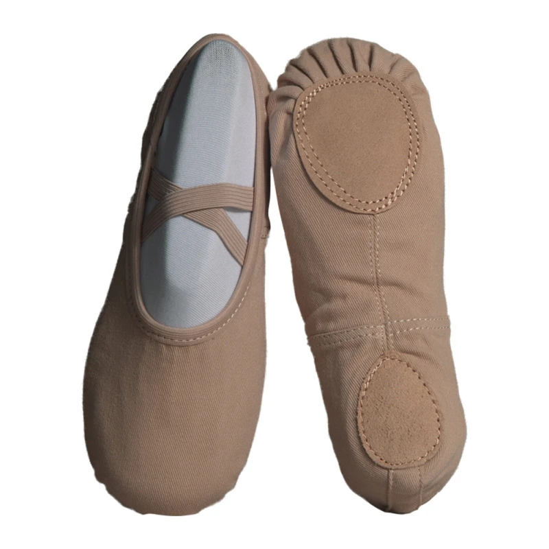Кроссовки для танцев Allet взрослых детей женщин и девочек балетки растягивающаяся