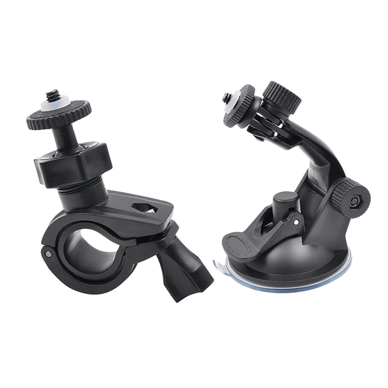 

NEW-2 Pcs For Insta360 One X/Evo Accessories : 1 Pcs Table Holder And Suction Cup & 1 Pcs Bicycle Holder Stand Holder For Insta3