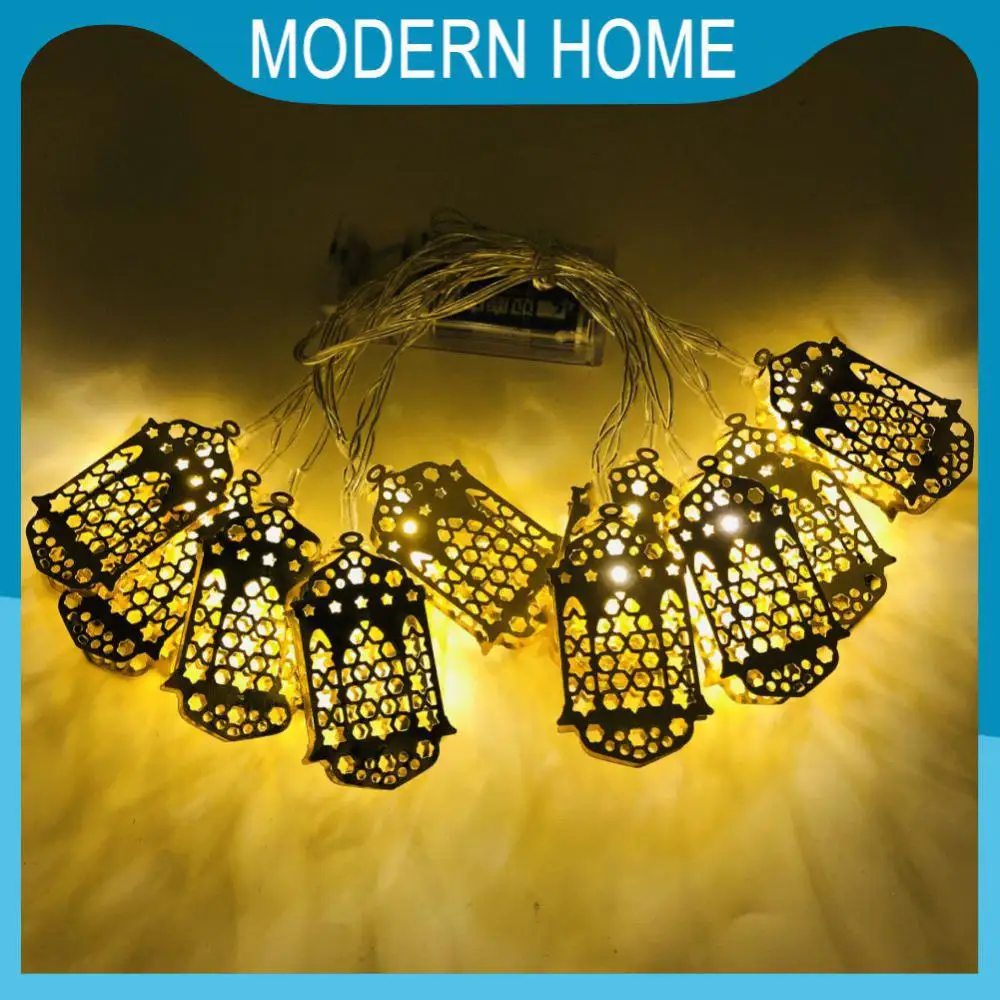 

Eid Al-fitr Decor Plastic Lantern Led String Lights Eid Mubarak Gift Eid Mubarak Ramadan Decoration Indoor Lighting Eid Al-fitr