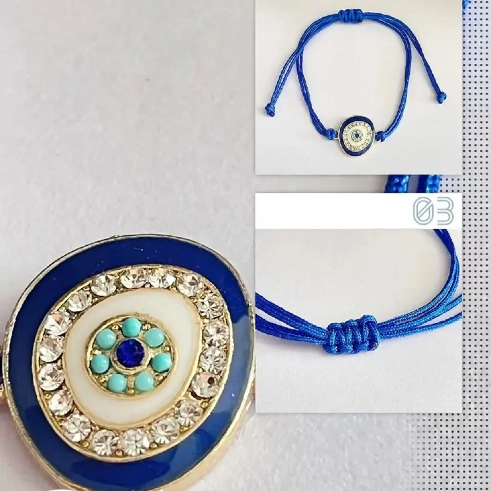 Злые регулируемые ювелирные браслеты ручной работы