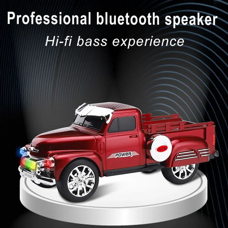 Беспроводной Bluetooth-динамик в стиле ретро
