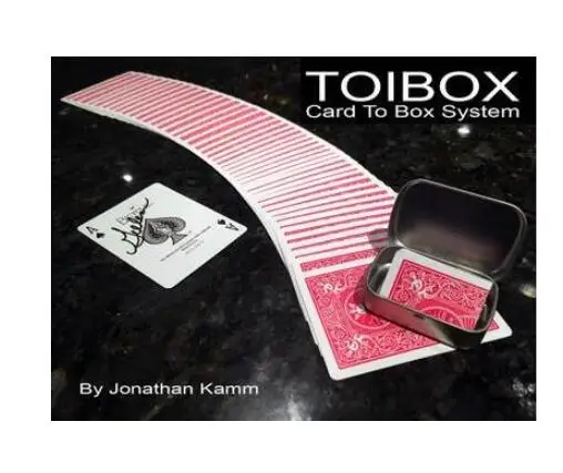 

2016 Toibox система карточки в коробке от Джонатана Камм Волшебные трюки