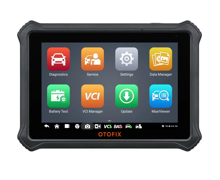 Фото Диагностический сканер Autel Otofix D1 Lite OE Level для всех систем, анализатор двигателя, двунаправленный сканер OBDII/OBD2 для всех автомобилей №3