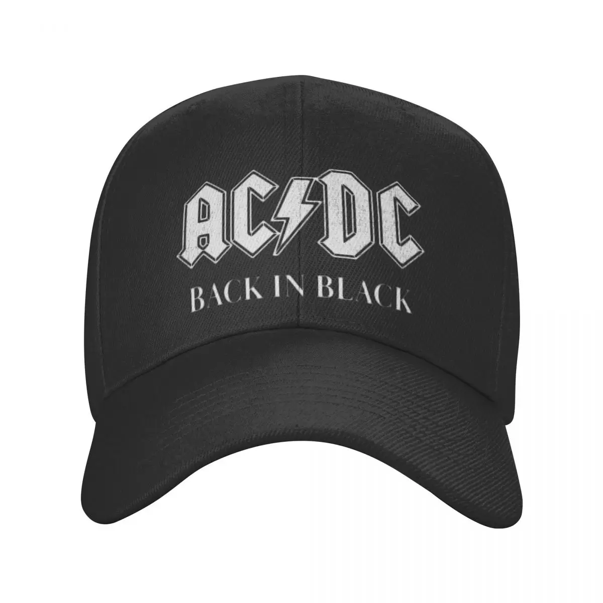 Бейсболка унисекс Кепка в стиле панк/AC/DC регулируемая для взрослых мужчин и