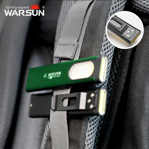Warsun T7 Портативный Зеленый Фонарик с высокой яркостью