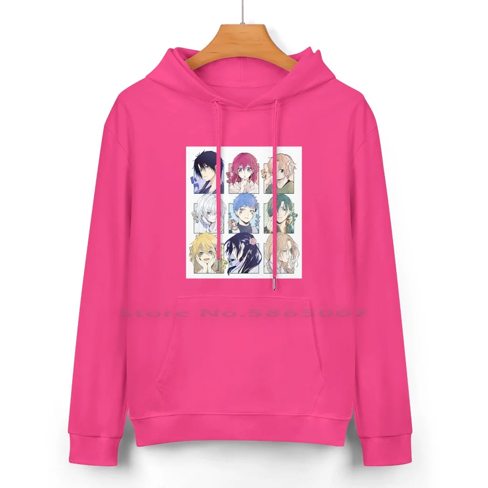 Толстовка Yona Of The Dawn | с капюшоном из чистого хлопка изображением темного дракона